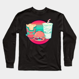 Spooky Fast Food Long Sleeve T-Shirt